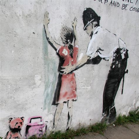 Banksy - Police Search Art Print by Panorama London | King & McGaw