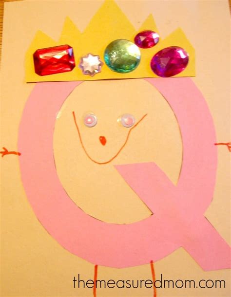 Letter Q Crafts for Preschool - The Measured Mom