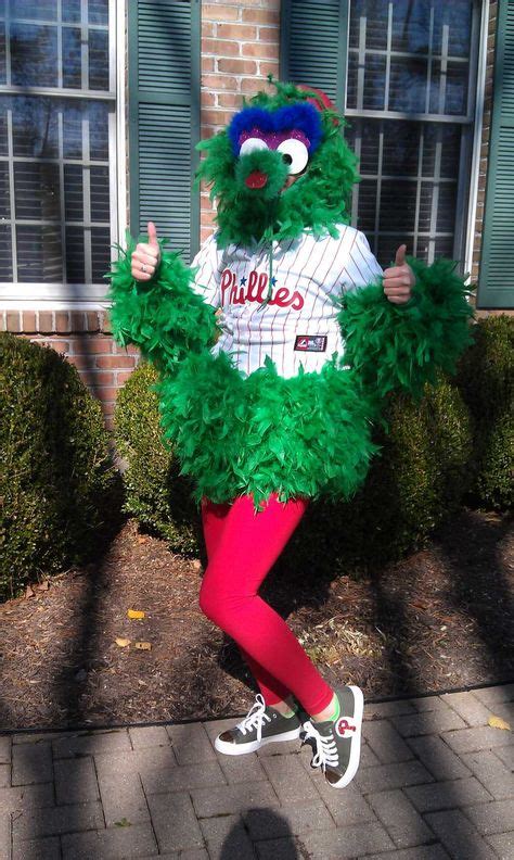 Phillies Phanatic Costume! #HalloweenPhandom | Team Spirit | Baseball costumes, Fan decoration ...