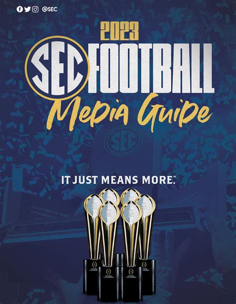 2023 SEC Football Media Guide by Southeastern Conference - Issuu