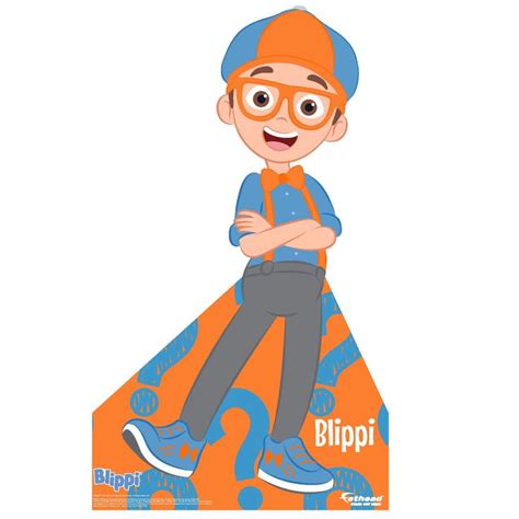 Blippi StandOut Mini Cardstock Cutout - Officially Licensed Blippi Sta | Cartoons png, 2nd ...