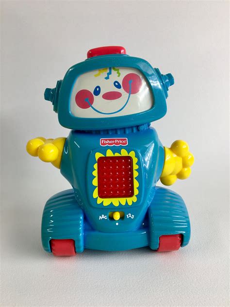 Fisher Price Robot Mattel toys 2000 learn numbers and | Etsy