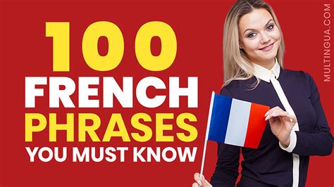 French Conversation Practice – 100 Phrases You Must Know – Multingua