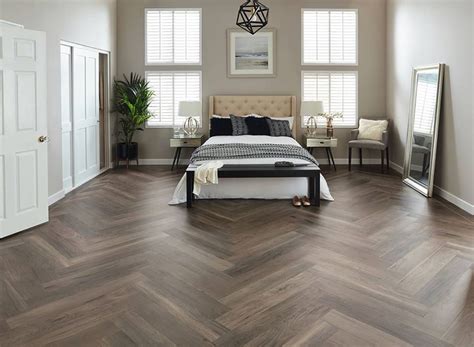 Herringbone Vinyl Floor Tiles – Flooring Ideas