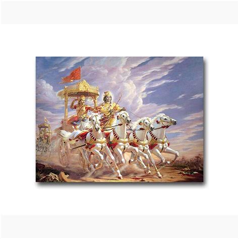 100Yellow® Mahabharata/Krishna Wall Painting Canvas - 23 X 35 Inch : Amazon.in: Home & Kitchen