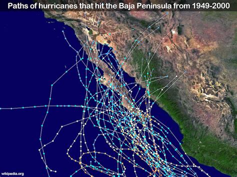 Cabo Hurricane Timeline