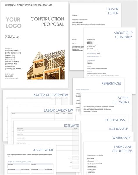 Construction Proposal Template Pdf Free Download