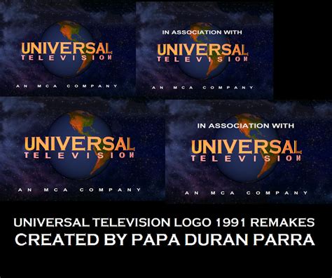 Universal Television logo 1991 remakes by ezequieljairo on DeviantArt