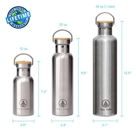 2 Liter Metal Water Bottle Stainless Steel Uk Litre Nz 2l Australia ...