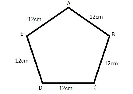 Perimeter And Area Of Pentagon