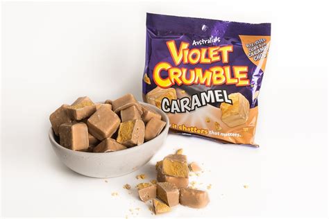 You can now get your hands on a white chocolate and caramel version of Violet Crumble - Eat Out ...