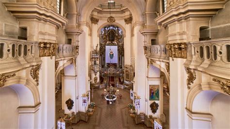 Interior of St. George S Cathedral in Lviv, Ukraine As Seen from the Quire Editorial Stock Image ...