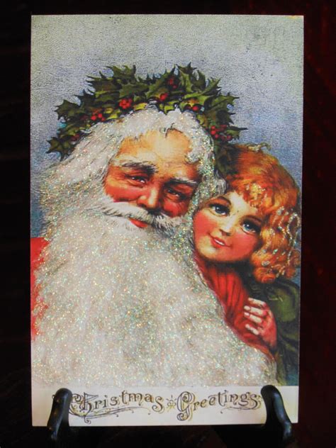 Santa Claus Wooden Christmas Plaque