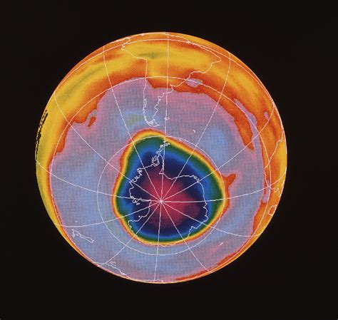 Ozone Hole Over Antarctica Photograph by Nasa | Fine Art America