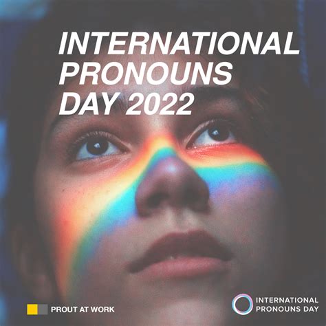 International pronouns day 2022 - Prout at Work