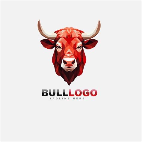 Premium Vector | Bull gaming logo