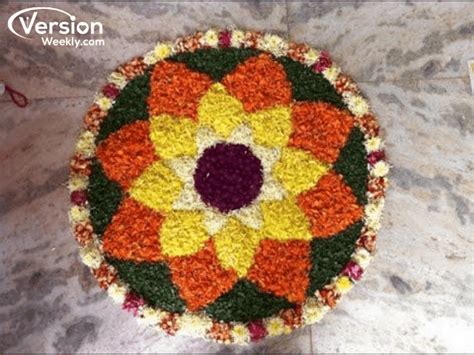 Simple Onam Pookalam Designs 2020 | Onam Athapookalam Latest Designs with Flowers & Traditional ...