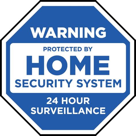 Security Yard Signs and Stickers Guide