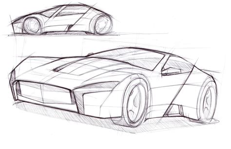Cars by DK: Typical car sketches