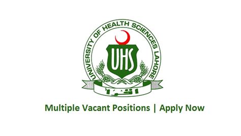 University Of Health Sciences Lahore Jobs Jan 2018