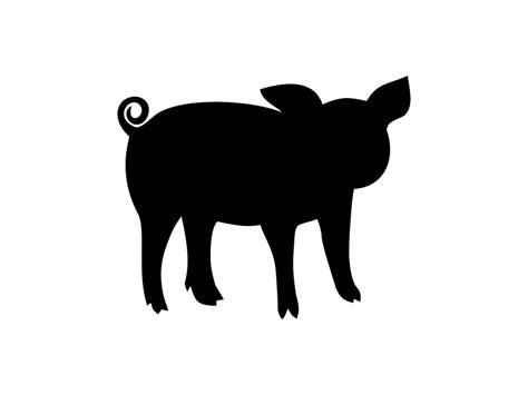 A Pig,an Animal Icon,vector Graphic by ekimova_lisa · Creative Fabrica