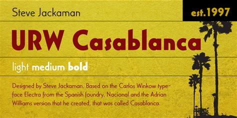 Casablanca Font | Webfont & Desktop | MyFonts