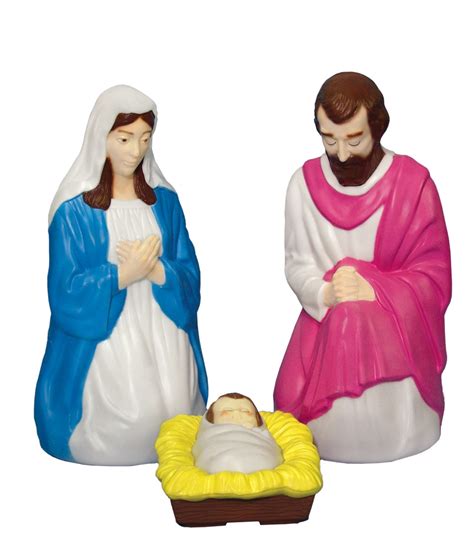 OUTDOOR NATIVITY SCENE SET SCENES by GENERAL FOAM PLASTICS CORP ...