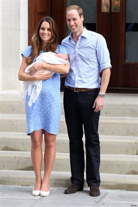 Kate Middleton Leaves Hospital With Royal Baby & Prince William (PHOTOS ...