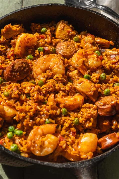 Chicken and Chorizo Paella - The Fit Peach