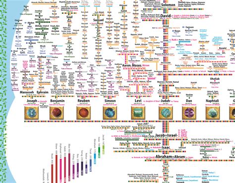 Genealogy poster - A Family Tree from Adam to Jesus