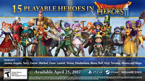 Dragon Quest Heroes II - Meet the Heroes: Alena, Kiryl, & Torneko | RPG ...