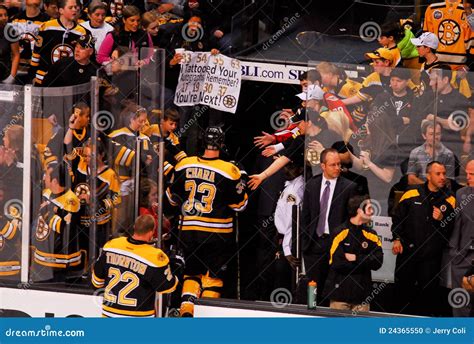 Happy Boston Bruins fans. editorial image. Image of game - 24365550