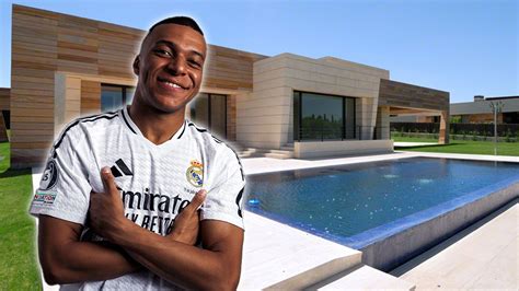 Inside Kylian Mbappe's £9million Madrid mansion where Gareth Bale used ...