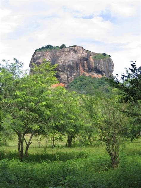 Lion Rock Sigiriya stock photo. Image of mountains, ancient - 464154