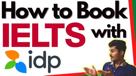 How to Book IELTS with IDP | How to Book IELTS IDP Slot Online - YouTube