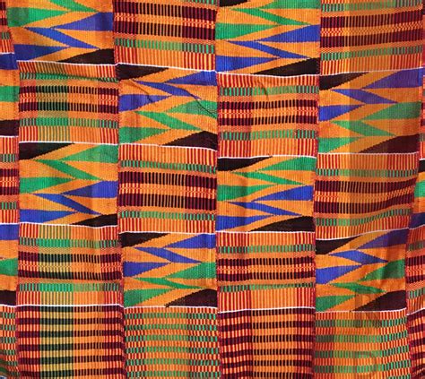 Kente Cloth Handwoven Ghana Asante Kente Ashanti African Art Textiles 6 ...