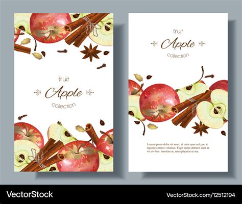 Apple banner Royalty Free Vector Image - VectorStock