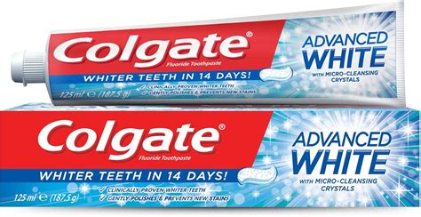 Colgate Advanced Whitening Toothpaste 125 ml: Buy Online at Best Price ...