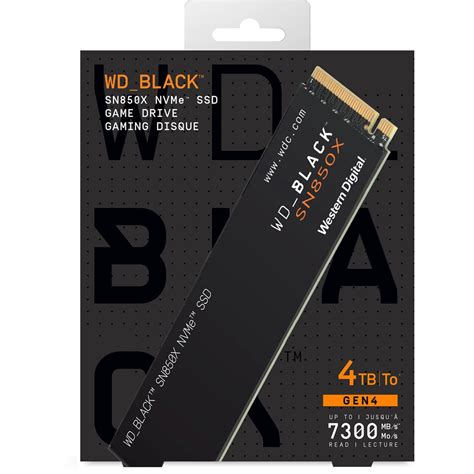 WD Black SN850X 4TB SSD gets 57% discount and drops to lowest price ...