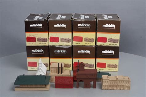 Marklin Z Scale Classic American Series Layout Buildings (8)/Box | eBay