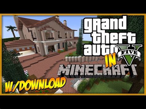 GTA 5 Michael's House 1:1 scale Remake by N11cK Minecraft Map