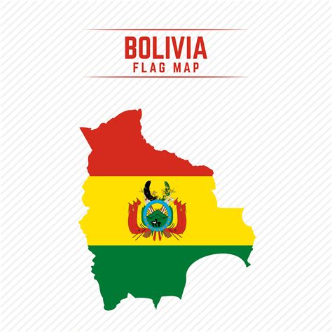 Flag Map of Bolivia 2400704 Vector Art at Vecteezy