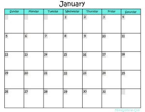 2014 Calendar - Free Printable