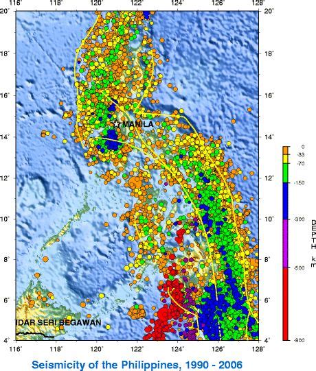 Geologic Map Of Philippines 2019 | Philippines earthquake, California ...