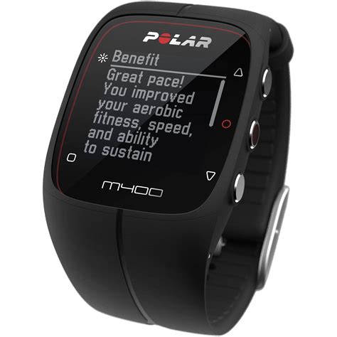 Polar M400 Sports Watch (Black) 90051090 B&H Photo Video