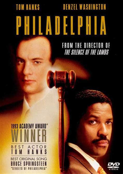 PHILADELPHIA Movie POSTER 27x40 C Tom Hanks Denzel Washington Antonio Banderas