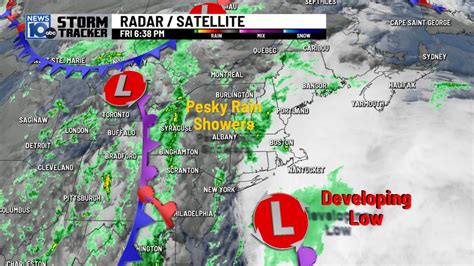 10/20/2023: Rain, Wind, and a Few Snowflakes? | NEWS10 ABC