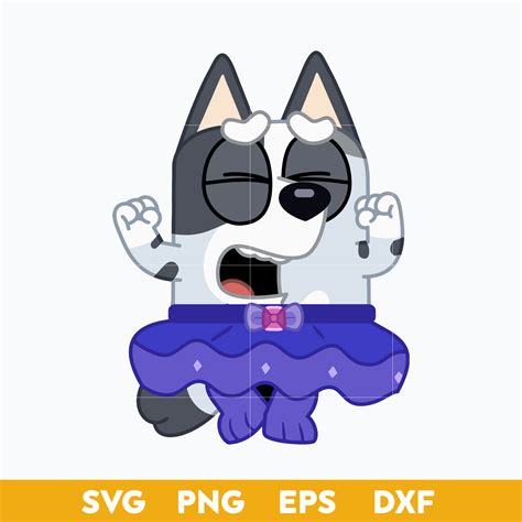 Muffin Heeler SVG, Bluey SVG, Cartoon SVG PNG DXF EPS Digita - Inspire ...