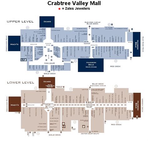Virtual Crabtree Valley Mall map (SAS/Graph prototype)