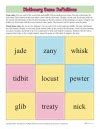 Dictionary Skills Worksheets | K12reader Reading Resources